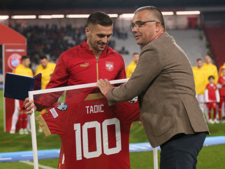 Dušan Tadić ulazi u istoriju srpskog fudbala protiv Kipra
