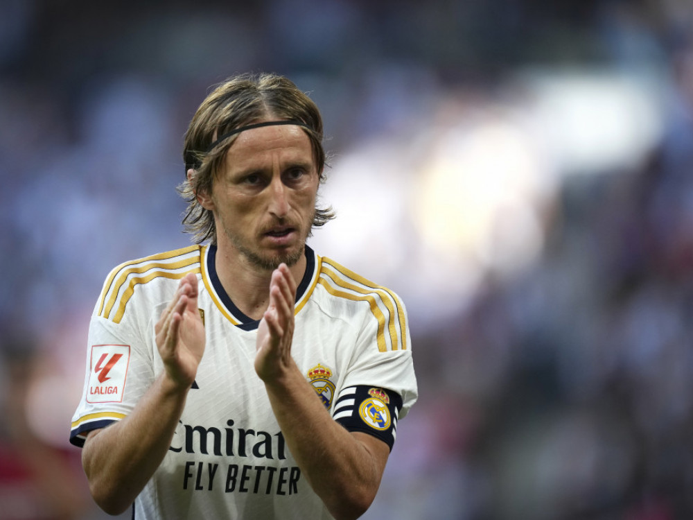 Fudbaler Real Madrida Luka Modrić