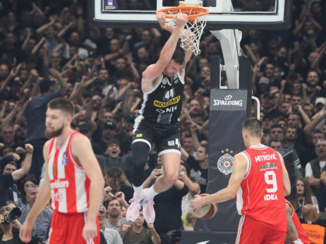 (KRAJ) Partizan - Crvena zvezda 98:87: Kaminski i Avramović rešili derbi AdmiralBet ABA lige