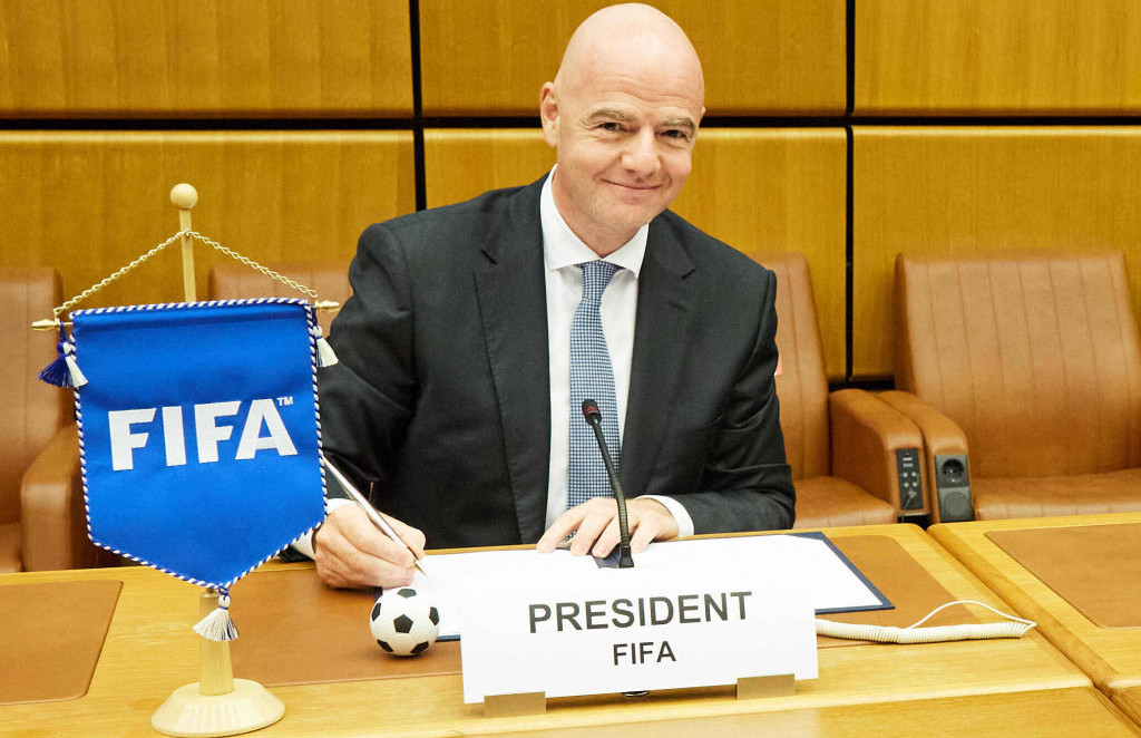 Predsednik FIFA, Đani Infantino