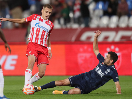 (KRAJ) Crvena zvezda - TSC 1:1: Đakovac tuširao šampiona u nadoknadi