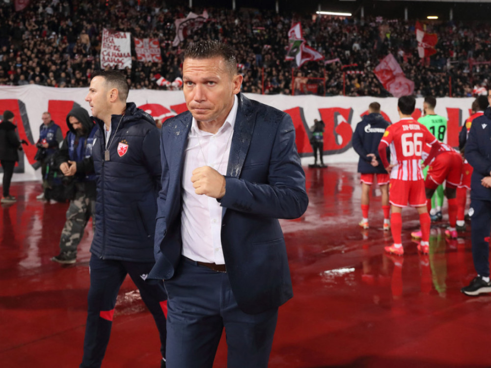 Trener Crvene zvezde Barak Bahar