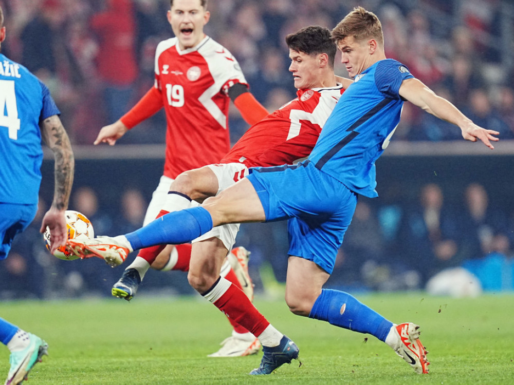 Fudbaleri Danske i Slovenije