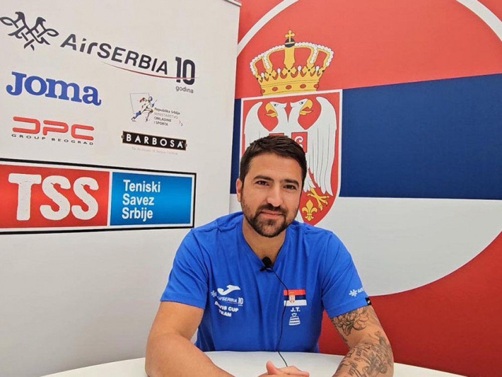 Janko Tipsarević iznosi lična očekivanja od nastupa Srbije na Finalnom turniru Dejvis kupa