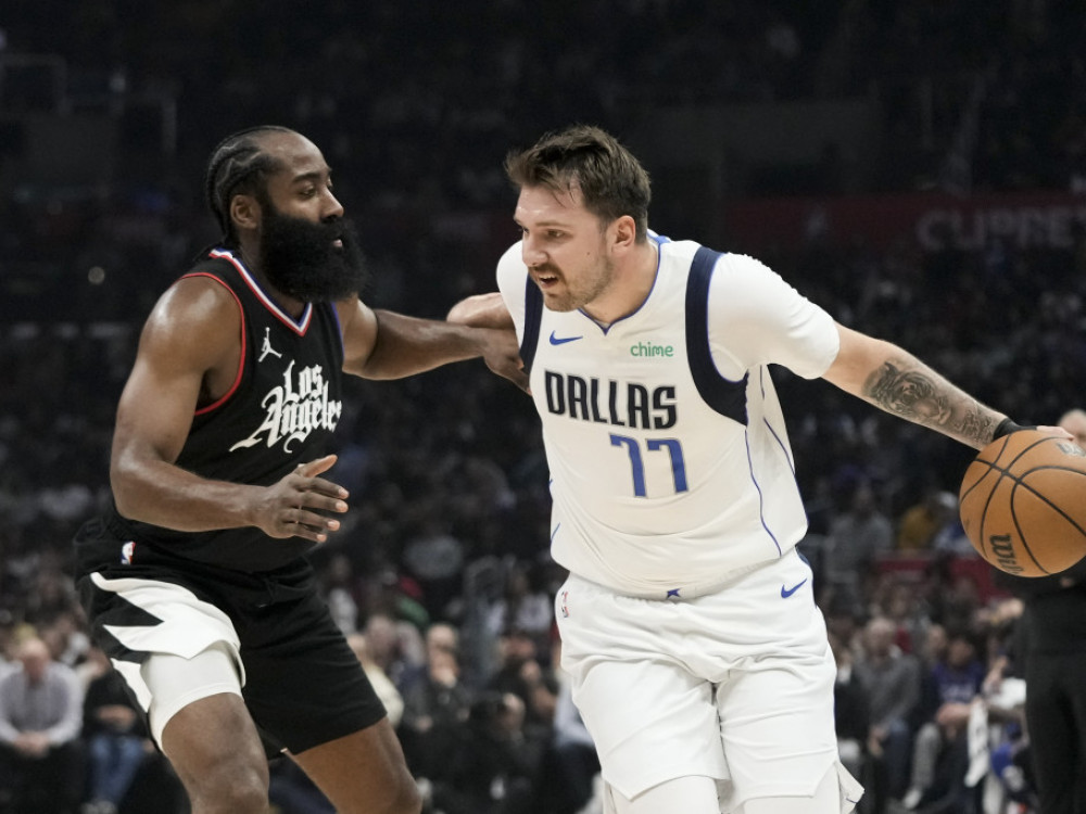 Džejms Harden i Luka Dončić