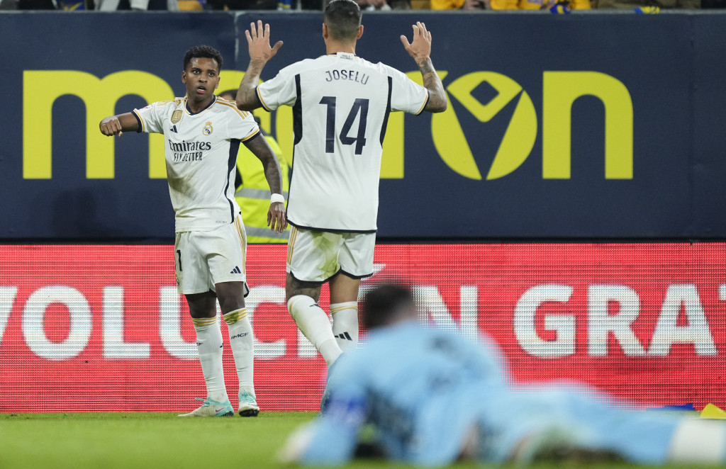Rodrigo proslavlja gol protiv Kadiza