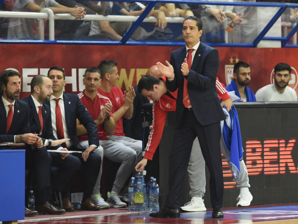 Janis Sferopulos, trener košarkaša Crvene zvezde