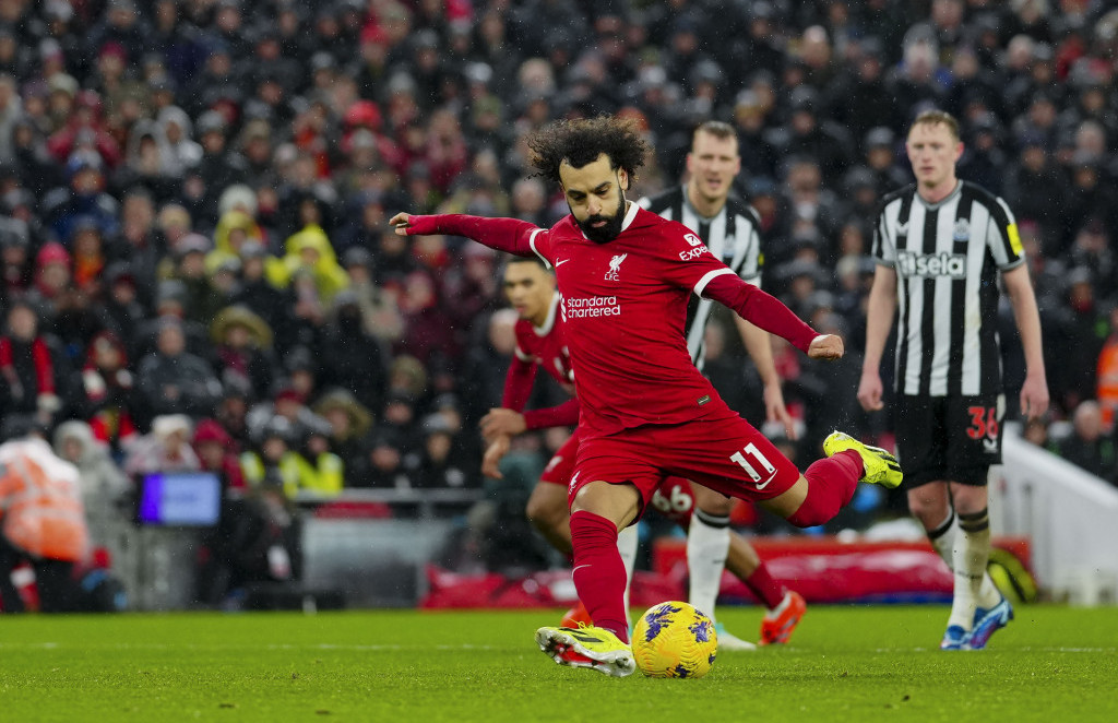 Mohamed Salah izvodi penal