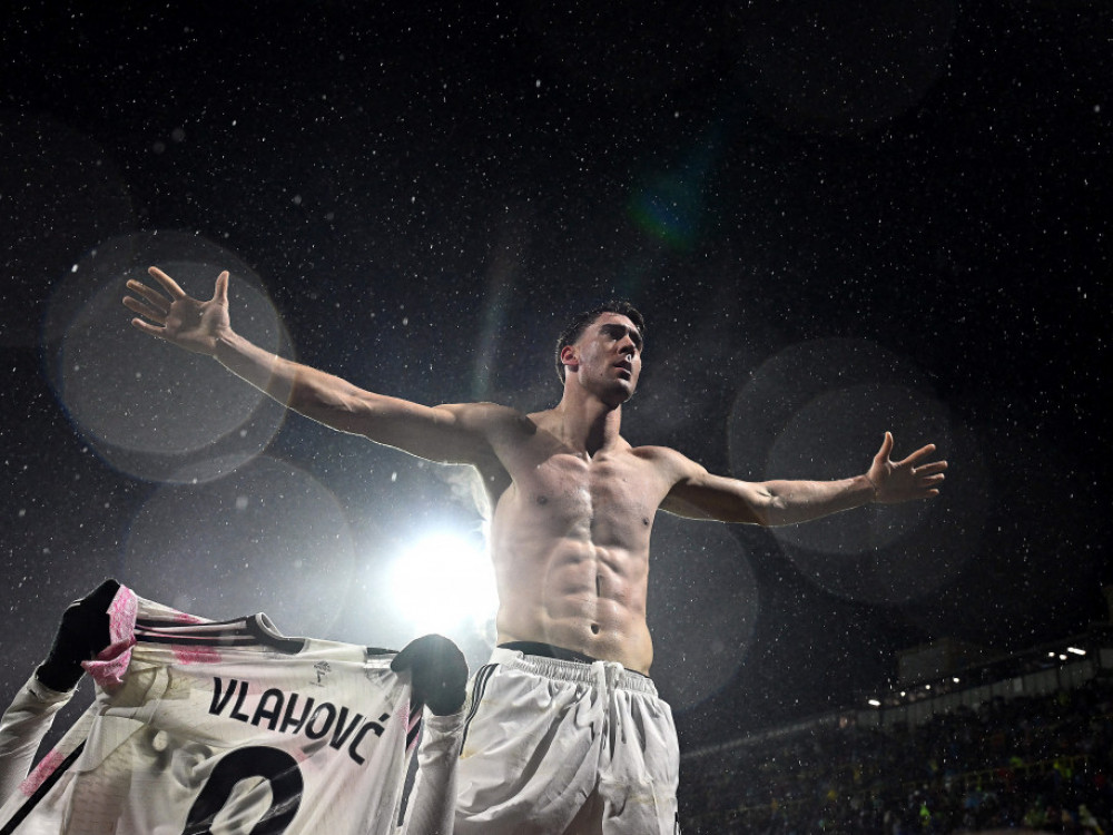 Napadač Juventusa Dušan Vlahović