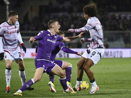 Fiorentina posle penala nadigrala Bolonju i plasirala se u polufinale Kupa Italije
