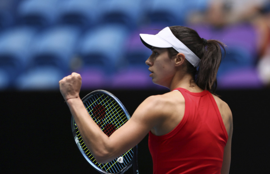 Olga Danilović, srpska teniserka, finalistkinja turnira u Gvangdžuu