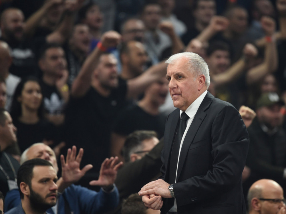 Željko Obradović, trener košarkaša Partizana