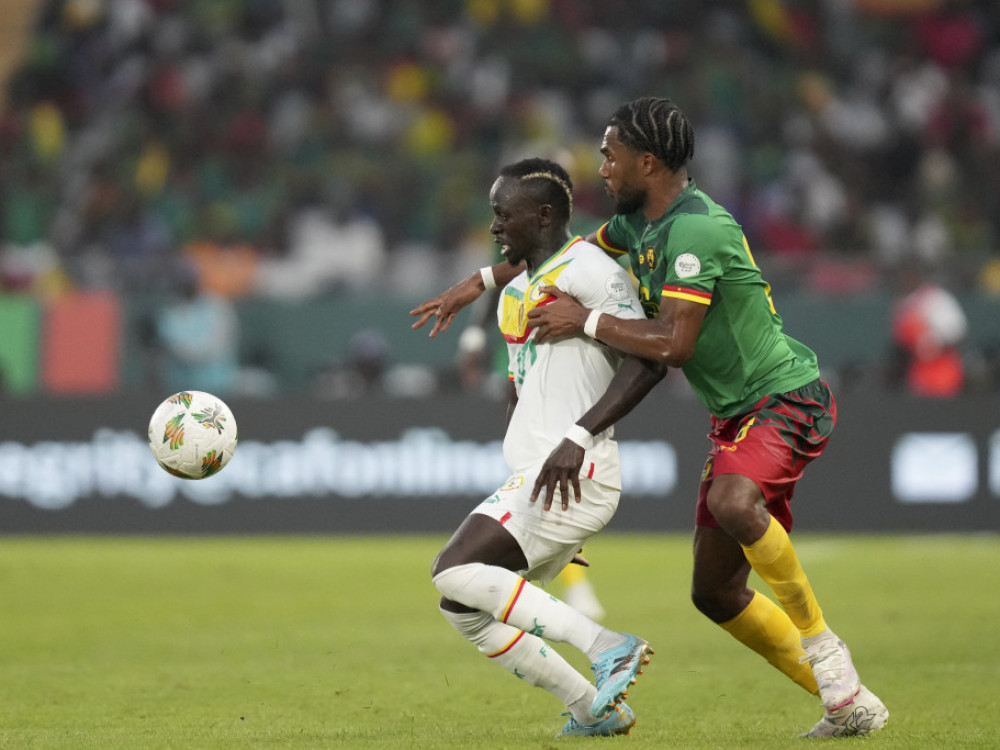 Sadio Mane na utakmici Senegal-Kamerun