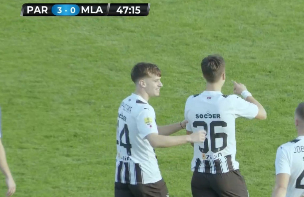 Partizanov tinejdžer postigao najlepši gol: Mladost nema rešenje za raspoložene crno-bele