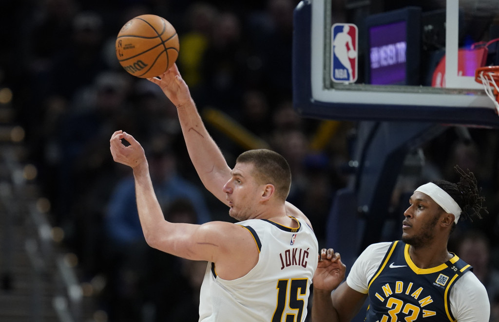 Jokić je protiv Indijane ostvario 118. "tripl-dabl" u NBA ligi