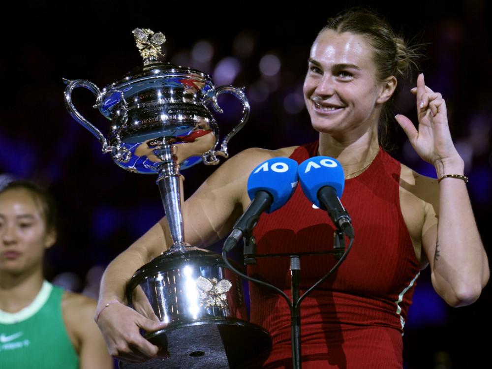 Beloruska teniserka Arina Sabalenka odbarnila titulu u Melburnu