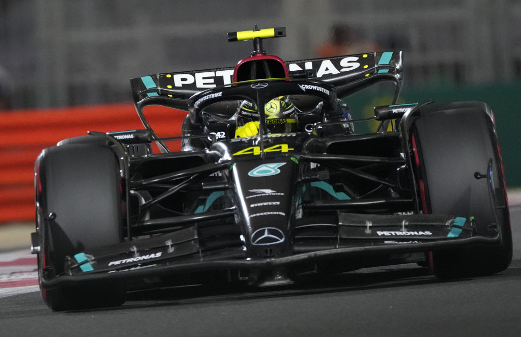 Luis Hamilton u bolidu Mercedesa