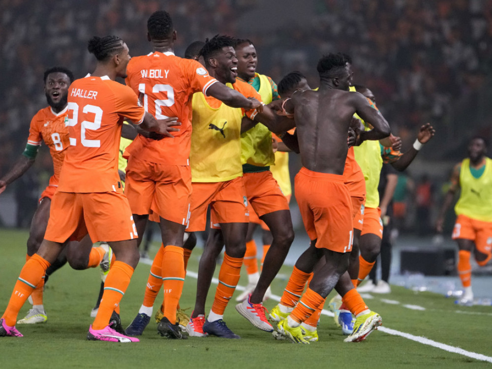 slavlje fudbalera Obale Slonovače