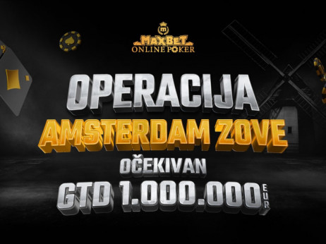 "OPERACIJA AMSTERDAM" – MAXBET POKER LIGA DONOSI UZBUDLJIVU ŠANSU ZA ODLAZAK U HOLANDSKU PRESTONICU