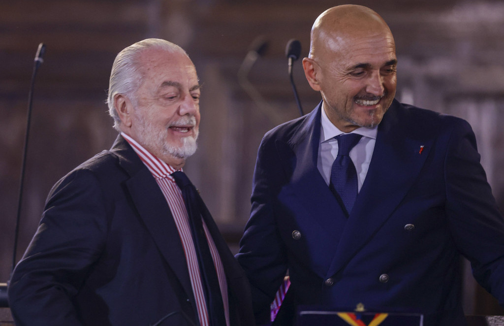 Predsednik Napolija, Aurelio De Laurentis i Lućijano Spaleti