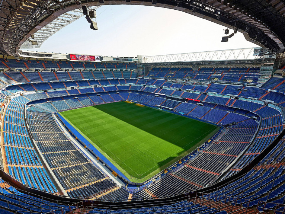 prazne tribine stadiona Reala iz Madrida