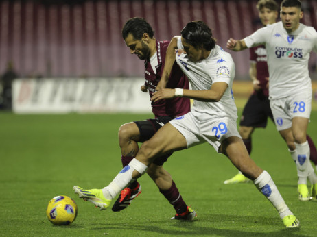 Empoli odneo ceo "plen" sa važnog gostovanja: Salernitana tone li tone