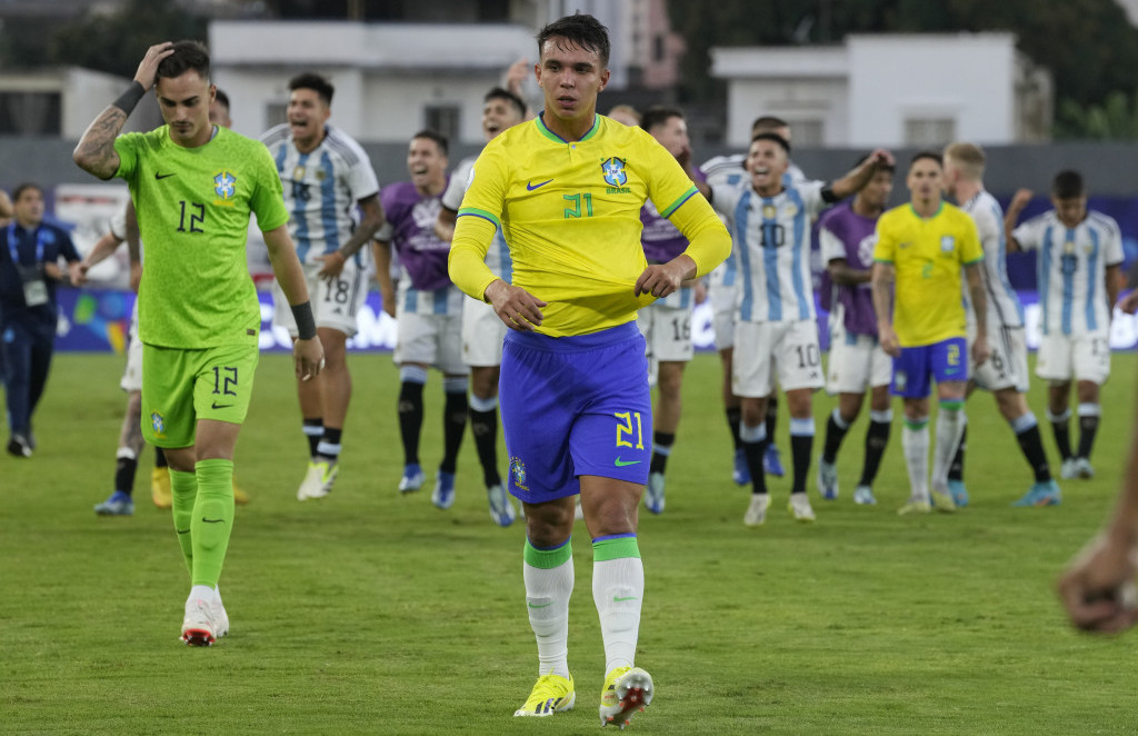Tuga fudbalera Brazila (U23) nakon poraza od Argentine