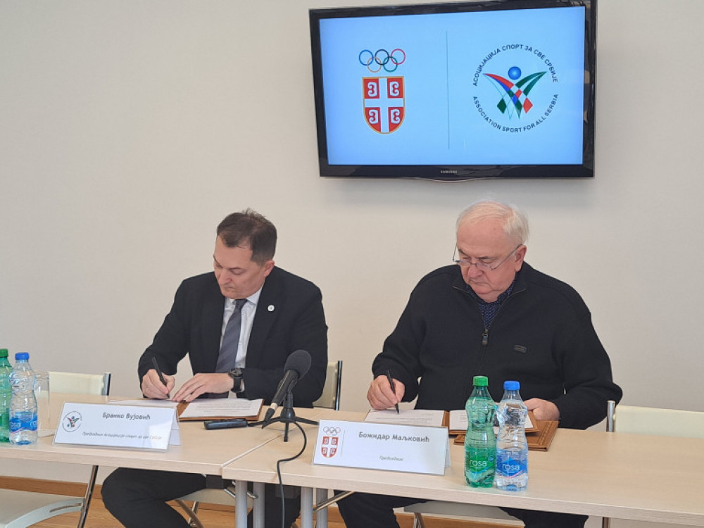 Božidar Maljković i Branko Vujović potpisiju Memorandum o saradnji