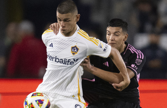 Dejan Joveljić na meču protiv Intera iz Majamija