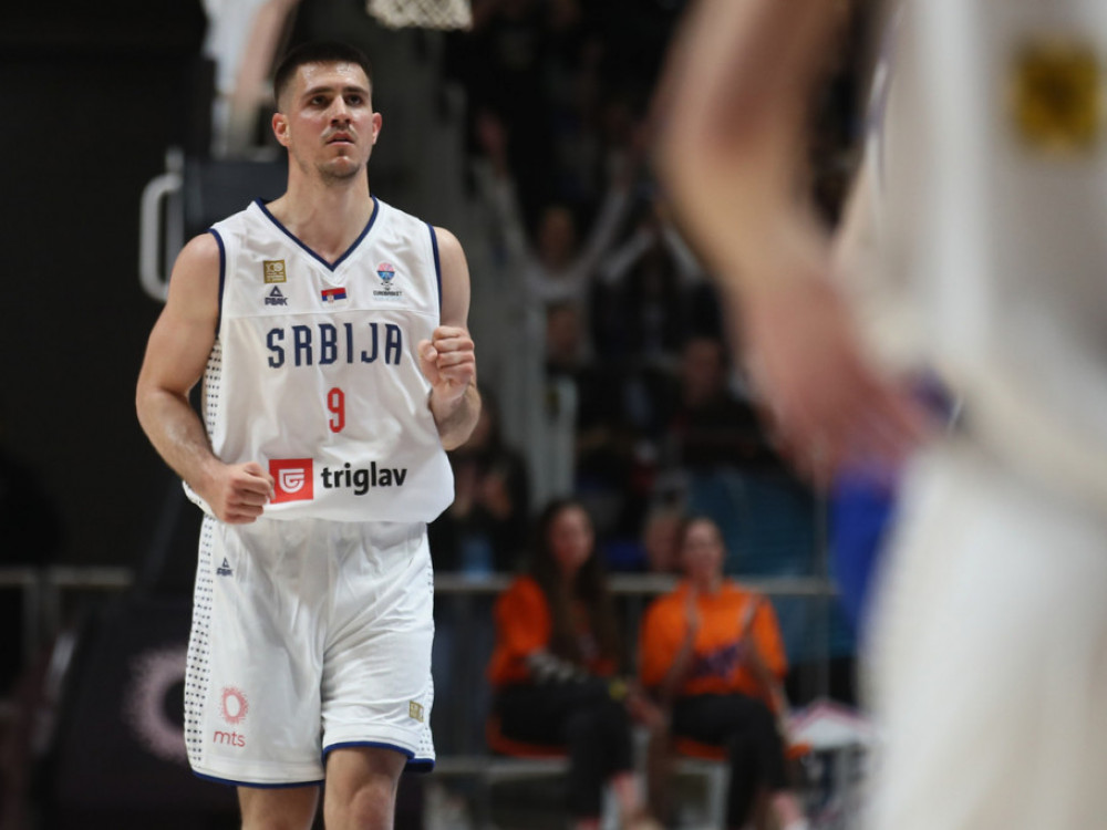 Vanja Marinković, košarkaš Srbije