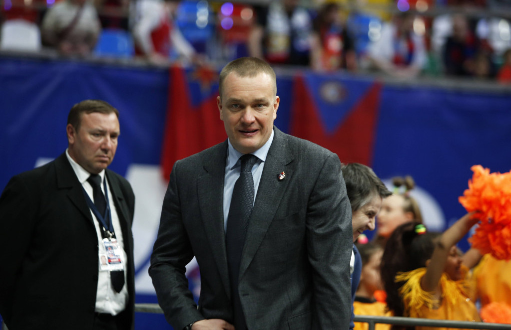 Predsednik košarkaškog kluba CSKA Andrej Vatutin