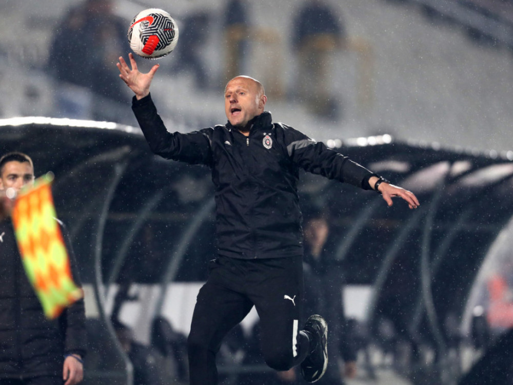 Igor Duljaj, trener FK Partizan, zna cilj svoje ekipe ali i kvalitete Čukaričkog