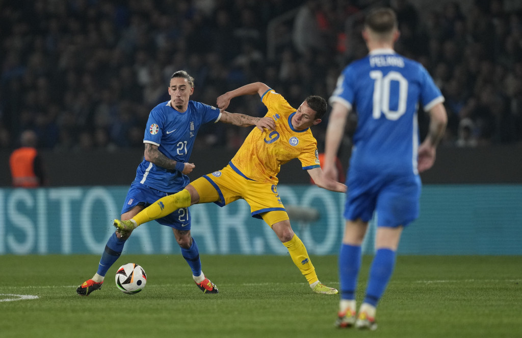 Fudbaleri Grčke i Kazahstana u duelu