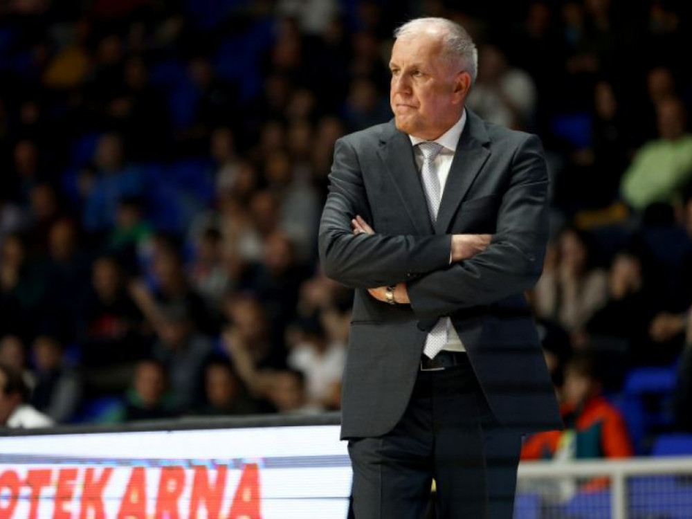 Željko Obradović, trener KK Partizan, zadovoljan učinjenim protiv Studentskog centra