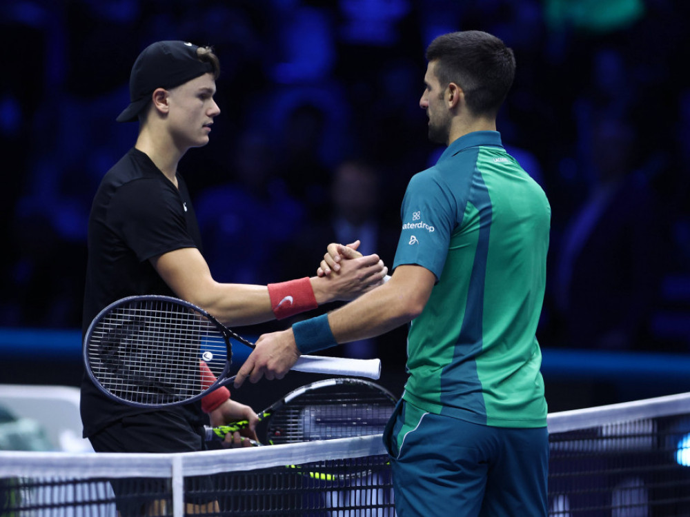 Holger Rune i Novak Đoković zajedno treniraju za veliko ATP takmičenje