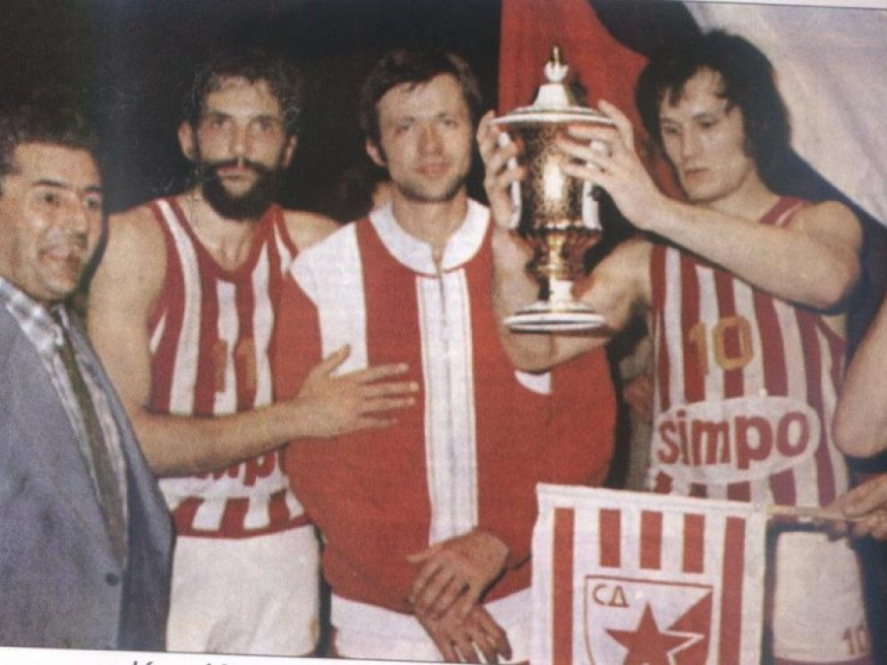 košarkaši Crvene zvezde iz vremena najvećeg evropskog uspeha