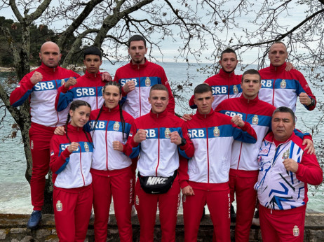 Bokserska reprezentacije Srbije, doputovala u Poreč na omladinsko Evropsko prvenstvo
