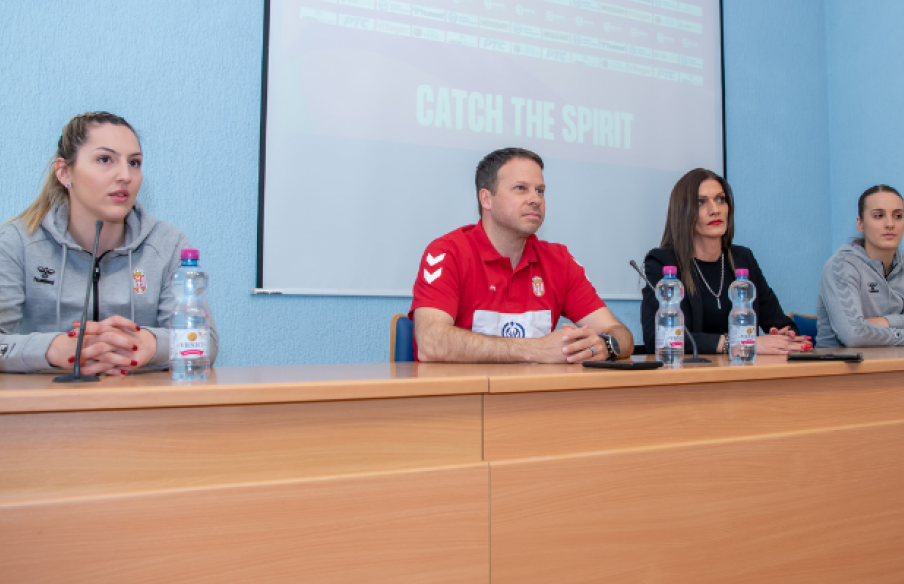 Uroš Bregar na konferenciji za medije pred meč protiv Turske