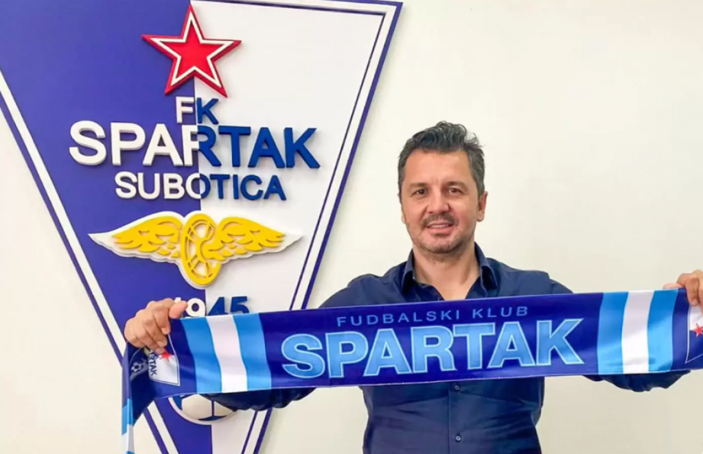 Novi trener FK Spartak Subotica, Miloš Kruščić