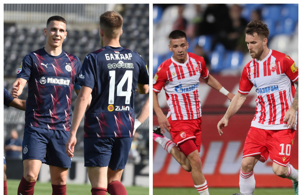 Igrači Crvene zvezde i Partizana