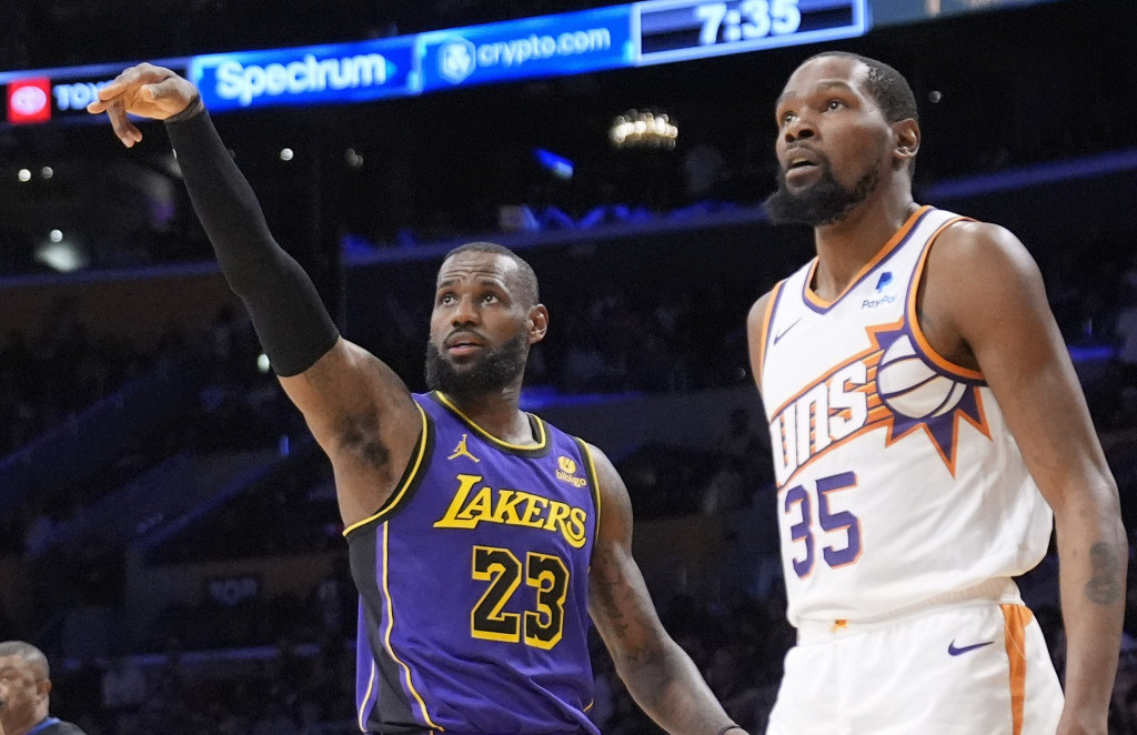 Kevin Durent i Lebron Džejms