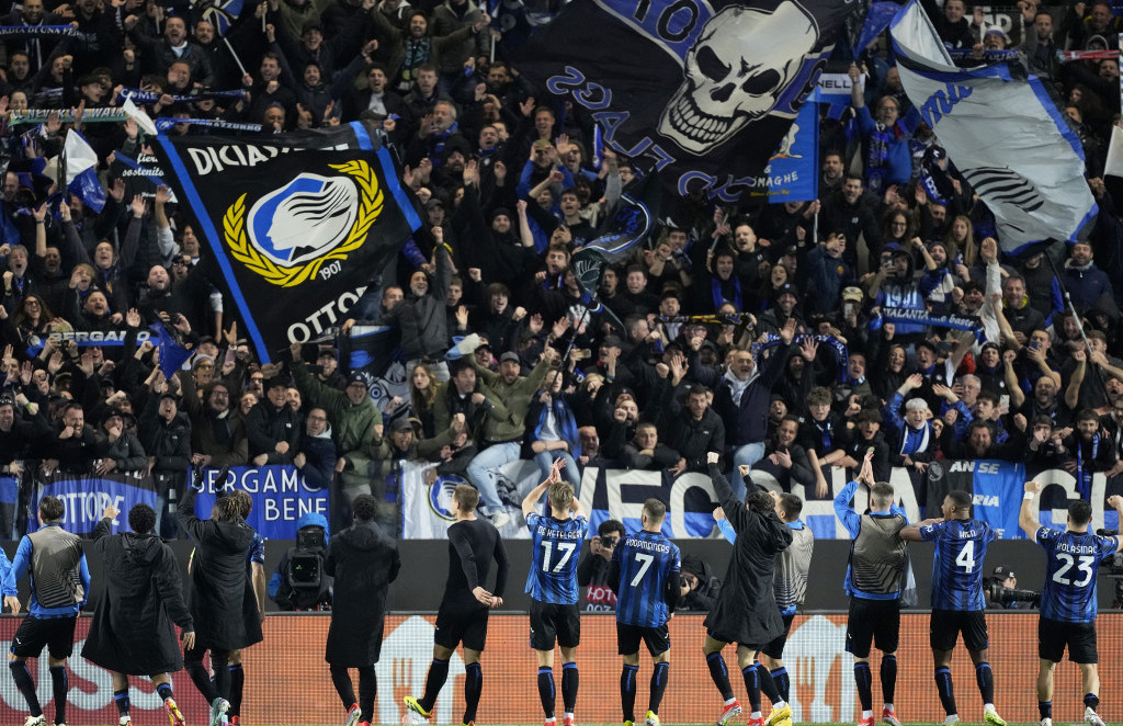 Fudbaleri Atalante, trenutno su u boljoj formi od Rome