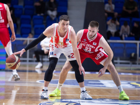 Crvena zvezda slavila ubjedljivo u Podgorici i plasirala se u polufinale ABA lige