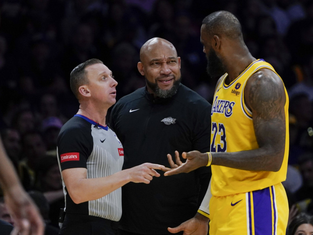 Trener LA Lejkersa Darvin Ham