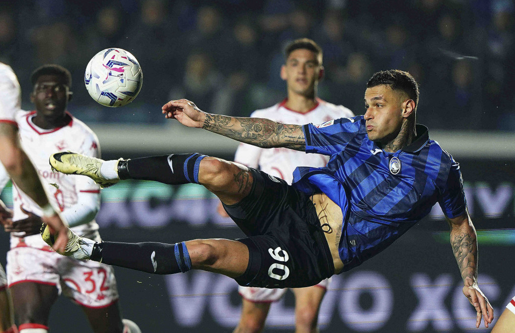 Đanluka Skamaka na utakmici Atalanta - Fiorentina