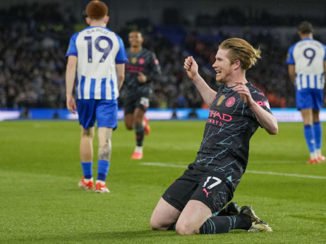 Manchester City razbio Brighton, diše za vratom Arsenalu