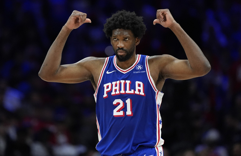 Džoel Embid u dresu Filadelfije