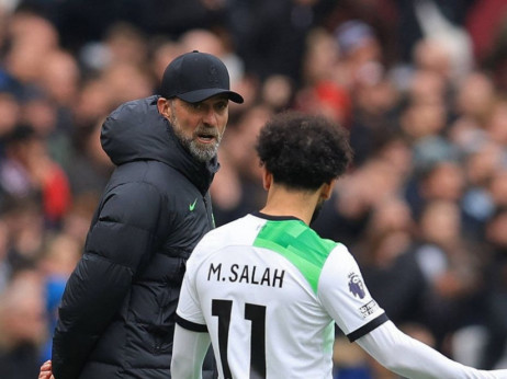 Klopp: Neću da pričam o tome šta smo Salah i ja rekli jedan drugom