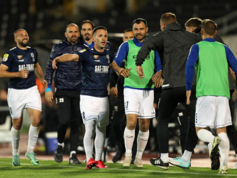 (KRAJ) Partizan - TSC 1:2: Saša Jovanović smanjio prednost crno-belih na "minus četiri"