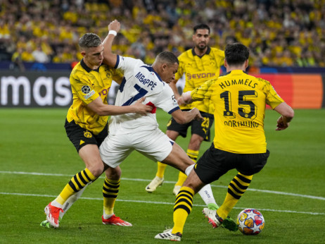 (KRAJ) Borusija Dortmund - PSŽ 1:0: "Milioneri" nose minimalac u Francusku, "sveci" gađali u prazno